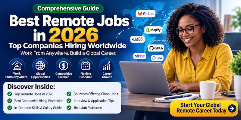 Best Remote Jobs in 2026: Top Companies Hiring Worldwide